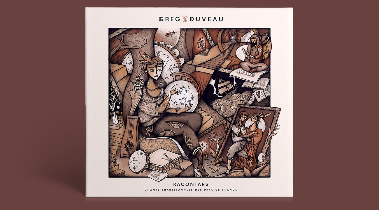 Greg Duveau pochette d'album