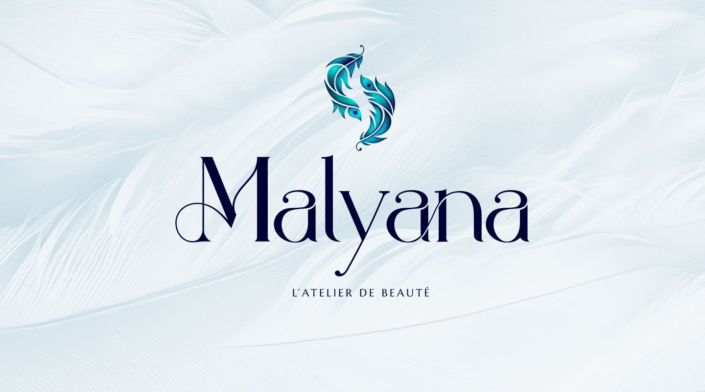 Logotype du salon de beauté Malyana