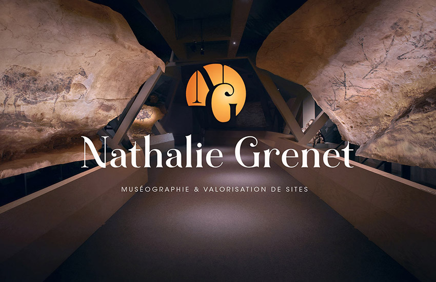 création de Logo de Nathalie Grenet